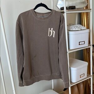Crew neck sweatshirt
